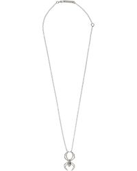 Ambush Silver Silver Necklace - Metallic
