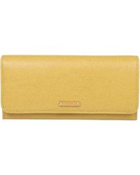 Fendi Leder brieftaschen - Gelb