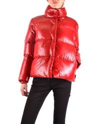 Duvetica Red Polyester Down Jacket