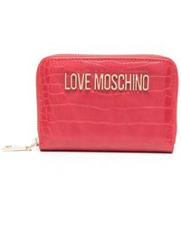 Love Moschino Damen andere materialien brieftaschen - Rot