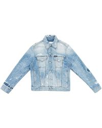 Calvin Klein Blue Cotton Jacket