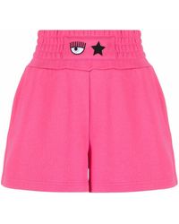 Chiara Ferragni Eye Star Shorts - Pink