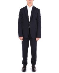 DSquared² Blue Wool Suit