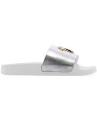 Giuseppe Zanotti PELLE ARGENTO - Metallizzato