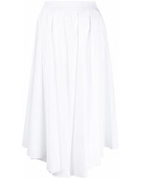 Damen Bekleidung Röcke Maxiröcke Michael Kors Klassischer Rock in Weiß 