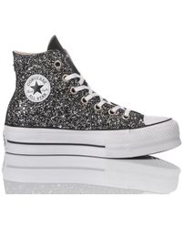 converse high top silver