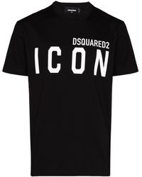 DSquared² T-shirts and Polos Black - Schwarz