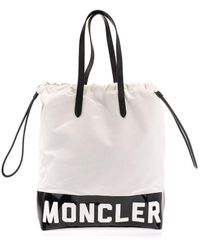Moncler Polyester Tote - White