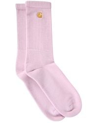 Carhartt Socks With Embroidered Logo - Pink