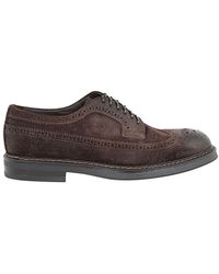 Doucal's Herren andere materialien schnürschuhe - Braun