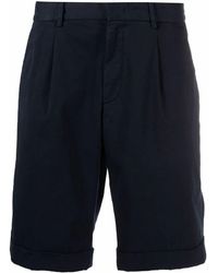 Grey Mens Shorts Z Zegna Shorts for Men Z Zegna Cotton Bermuda Cargo in Green,Grey Save 47% 