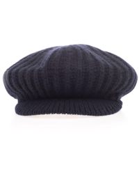 Max Mara Cashmere Hat - Blue