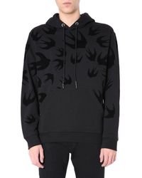 mcq swallow hoodie mens