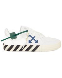Off-White c/o Virgil Abloh Off- Omia085s22fab0010145 Cotton Sneakers in  White for Men | Lyst Canada