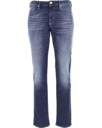 Emporio Armani Baumwolle jeans - Blau