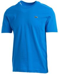 Lacoste Baumwolle t-shirt - Blau