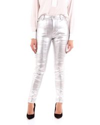 Rick Owens BAUMWOLLE JEANS - Mettallic