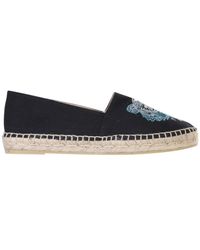 kenzo logo espadrilles