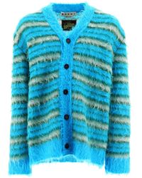 Marni Andere materialien sweater - Blau
