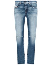 DIESEL Baumwolle jeans - Blau