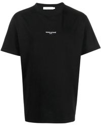 Maison Kitsuné Baumwolle SHIRTKLEIDER in Schwarz für Herren Herren Bekleidung T-Shirts Kurzarm T-Shirts 