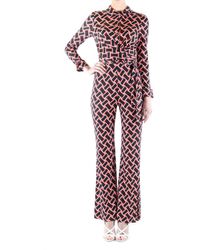 Diane von Furstenberg Black Viscose Jumpsuit