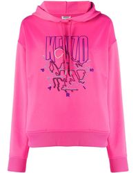 KENZO Pink Cotton Sweatshirt