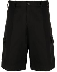 Dolce & Gabbana Baumwolle Cargo-Shorts mit doppeltem Bund in Schwarz für Herren Herren Bekleidung Kurze Hosen Cargo Shorts 