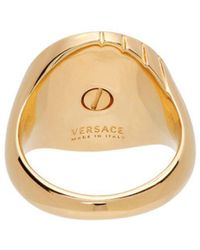 Versace Herren andere materialien ring - Mettallic