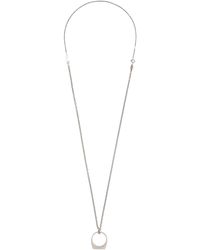 Maison Margiela Silver Silver Necklace - Metallic