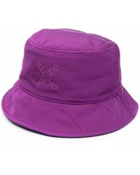 Cappelli Viola da uomo | Lyst
