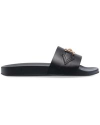 Versace Herren andere materialien sandalen - Schwarz