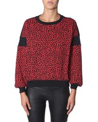Philosophy - ROT BAUMWOLLE PULLOVER - Lyst