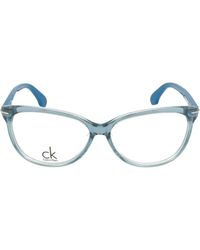 Calvin Klein ACETAT BRILLE - Blau