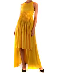 Pinko Yellow Polyester Dress