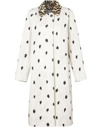Burberry Cotton Coat - White