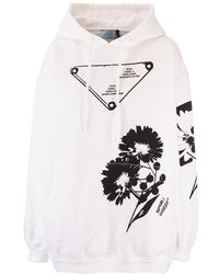 Felpe Prada da donna - Fino al 50% di sconto | Lyst