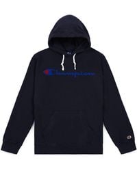 champion blue sweatshirt