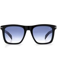 Damen Accessoires Sonnenbrillen David Beckham Metall brille in Schwarz 