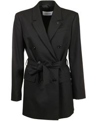 Calvin Klein SCHWARZ POLYESTER BLAZER