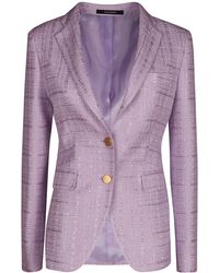 Damen Bekleidung Jacken Blazer Tagliatore Andere materialien jacke in Natur Sakkos und Anzugsjacken 