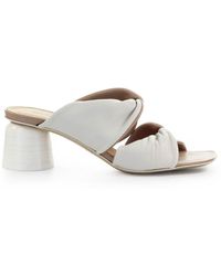 Halmanera Leder sandalen - Weiß