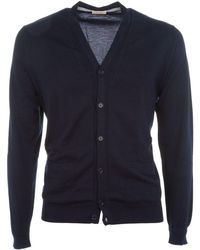 Altea Blue Cotton Cardigan