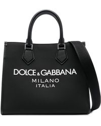 Dolce & Gabbana Herren polyamid tote - Schwarz