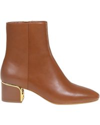 michael michael kors kincaid leather ankle boot