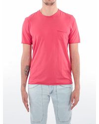 Herren Bekleidung T-Shirts Kurzarm T-Shirts Gran Sasso Andere materialien t-shirt in Blau für Herren 