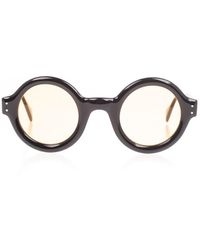 gucci mens round sunglasses