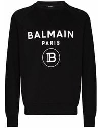 balmain sweatshirt mens