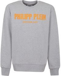 Philipp Plein Baumwolle sweatshirt - Grau