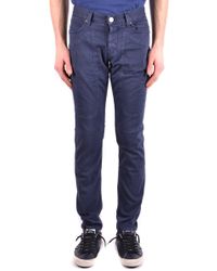 Jeckerson Blue Cotton Jeans